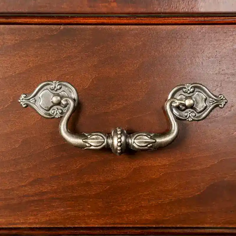 Diva Traditional Cherry Solid Wood 2-Piece Poster Bedroom Set by Furniture of America