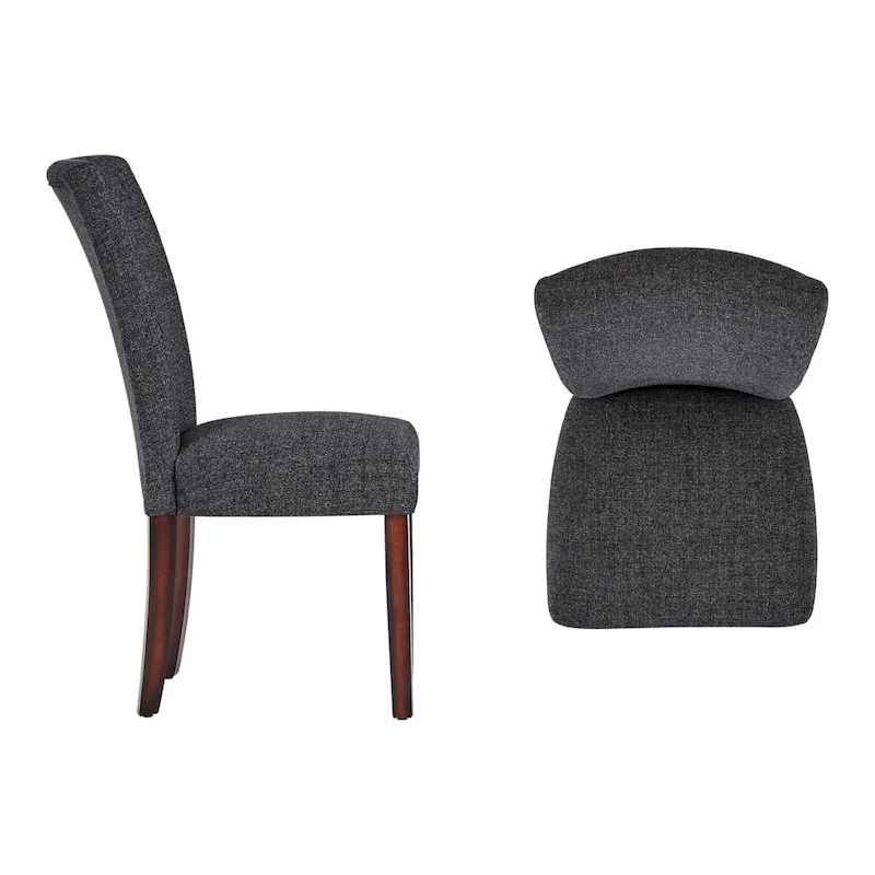 Upholstered Parson Dining Chairs (Set of 2)