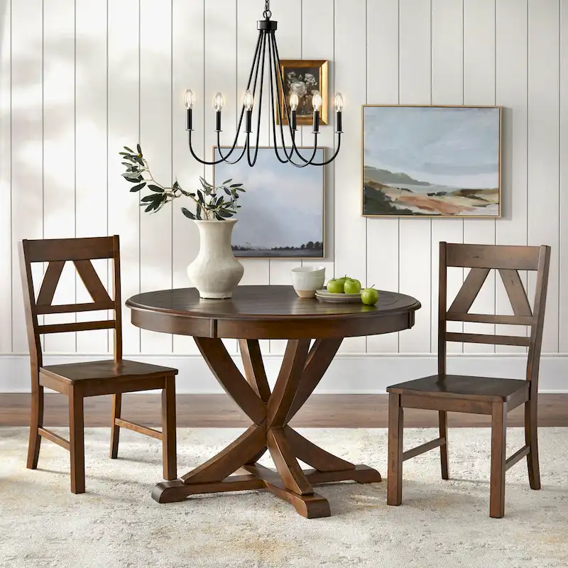 Simple Living Vintner Country Style Dining Chairs (Set of 2)