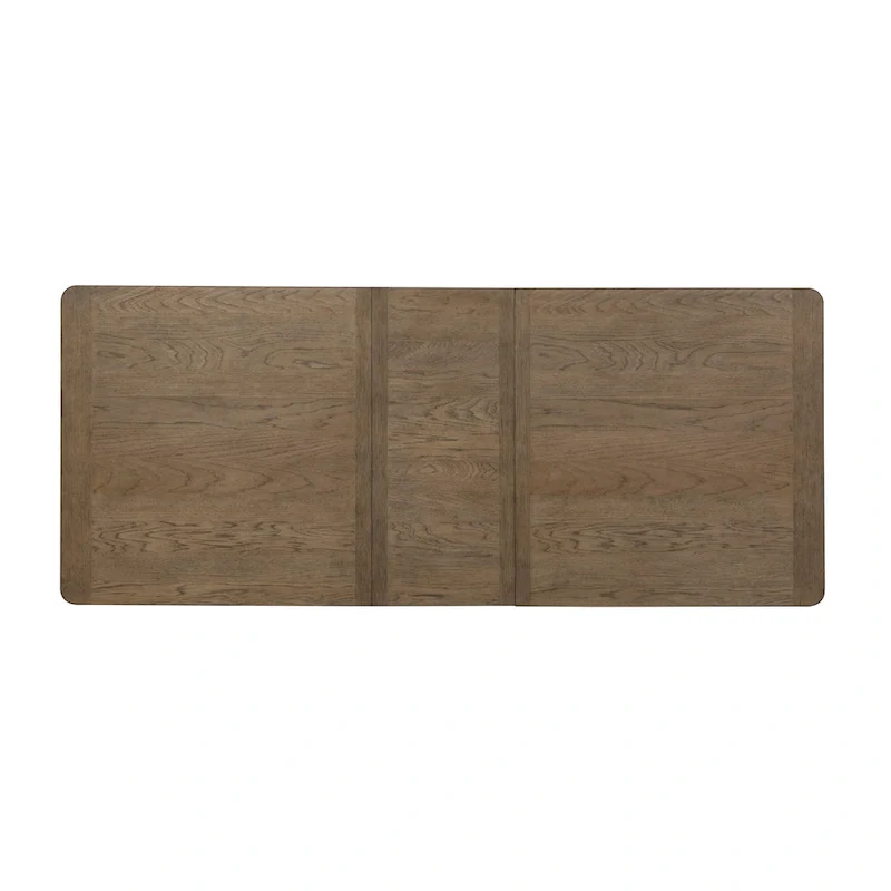 Farmhouse Reimagined Antique White Opt 6 Piece Trestle Table Set