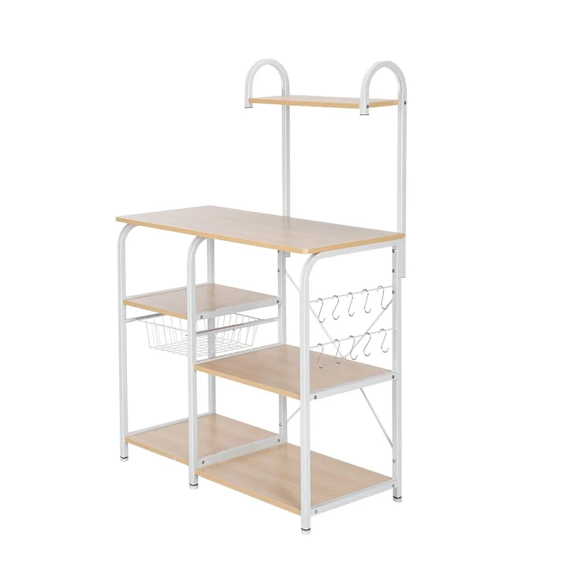 Kitchen Baker's Rack Utility 4-tier Microwave Stand