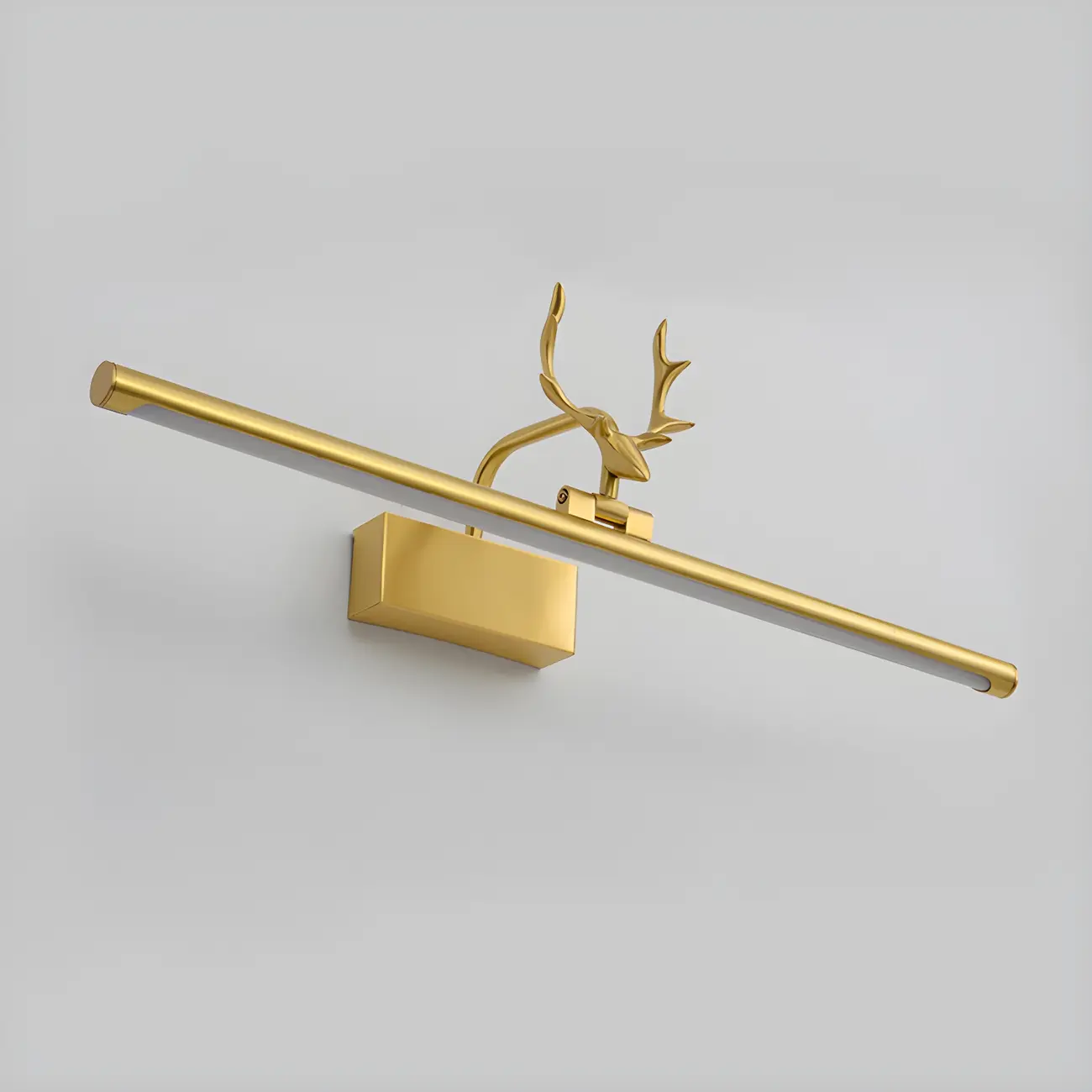 Modern Gold Antler Linear LED Bathroom Vanity Lights