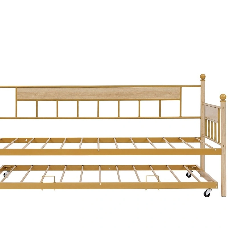 Daybed Sofa Bed Metal Framed with Trundle