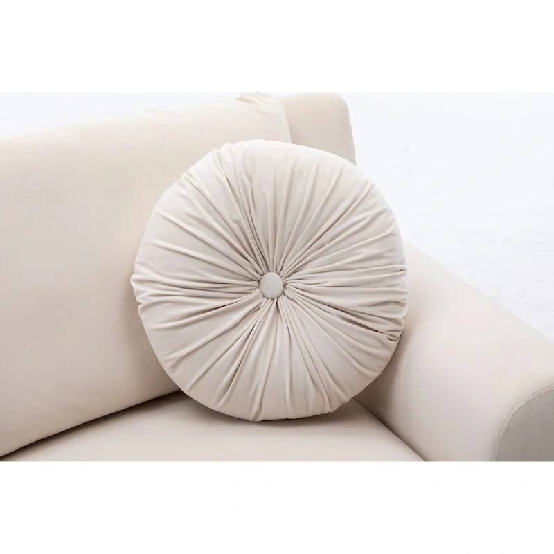 136 Velvet Semicircle couch Modular Curve Sectional Sofa