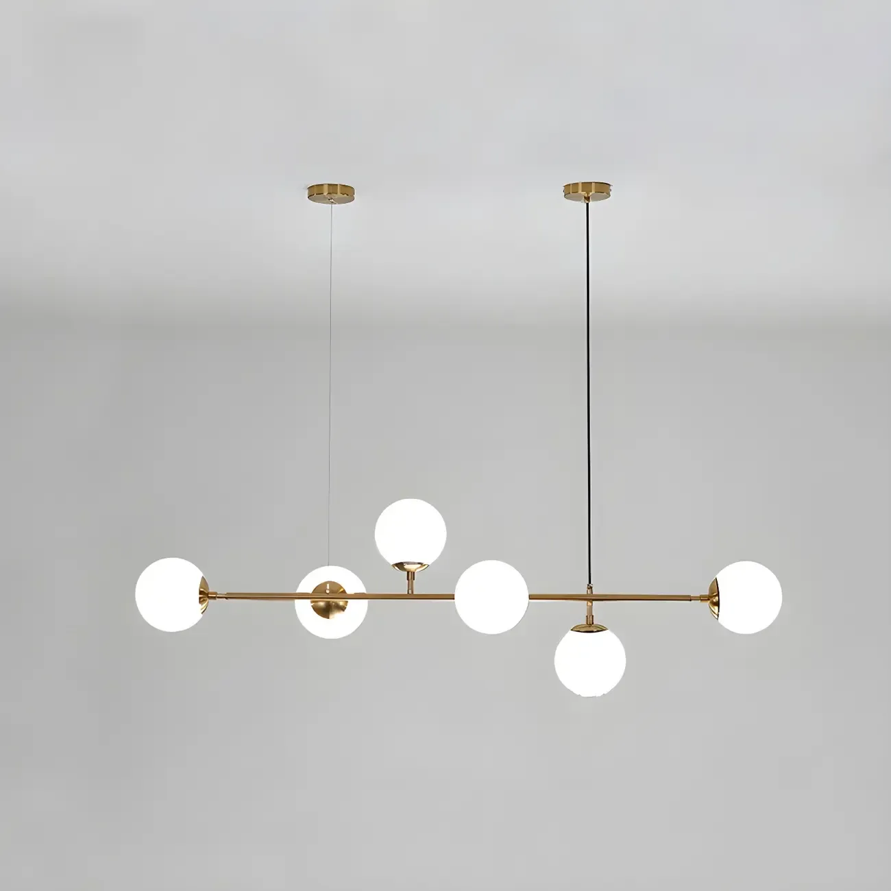 Dining Area Sputnik Glass Globe Pendant Light