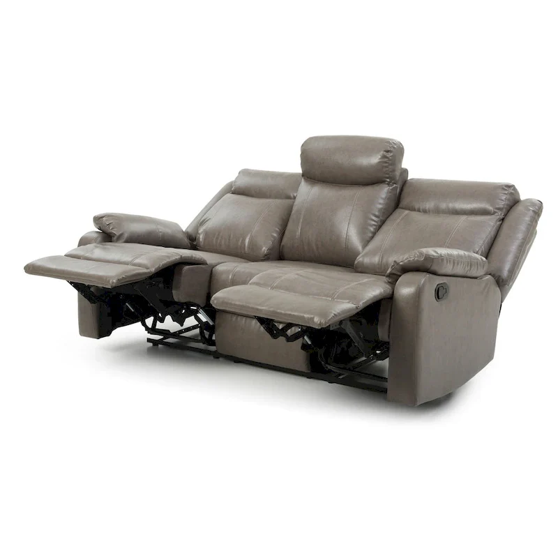 Ward Faux Leather Double Reclining Sofa
