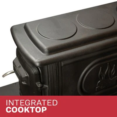 Logwood 900 Sq. Ft. EPA Exempt Cast Iron Stove