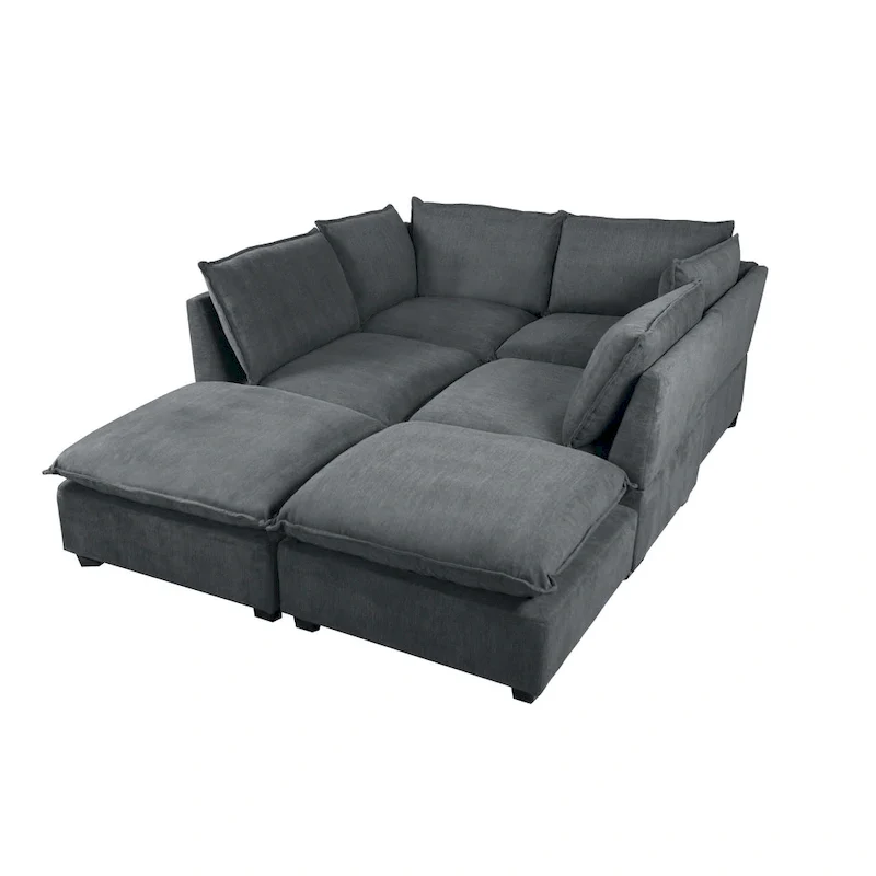 130 Inch Modular Sectional Sofa