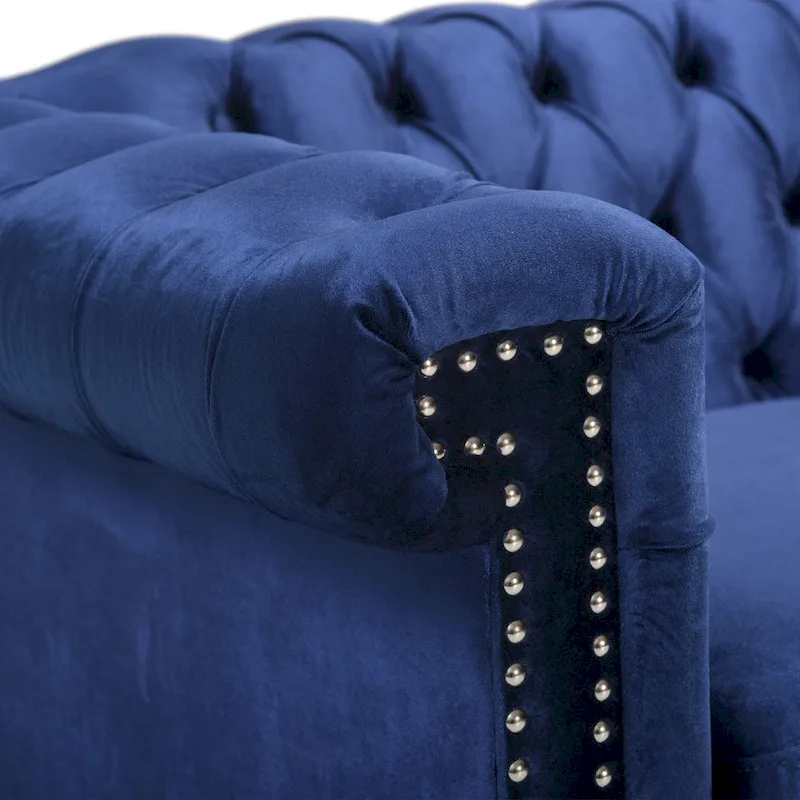 Parkhurst Tufted Velvet Sofa by Christopher Knight Home
