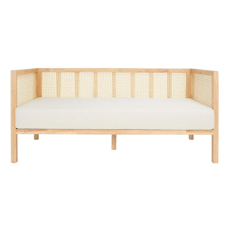 Mandie Rattan Sofa - 29 W x 62 D x 30 H - 29Wx62Dx29H