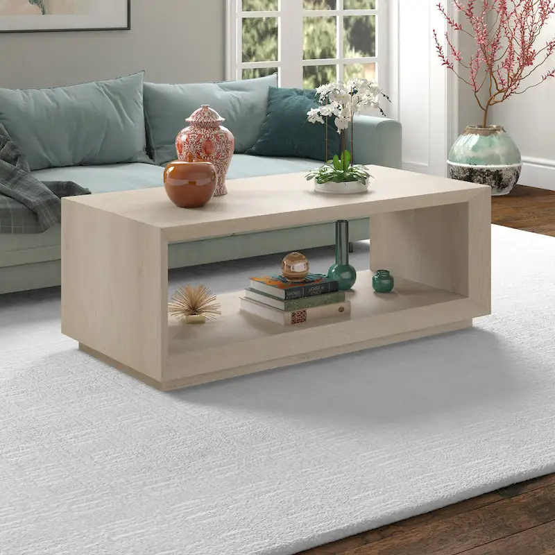 Tannen 48 Wide Rectangular Coffee Table - 47.5 Wide