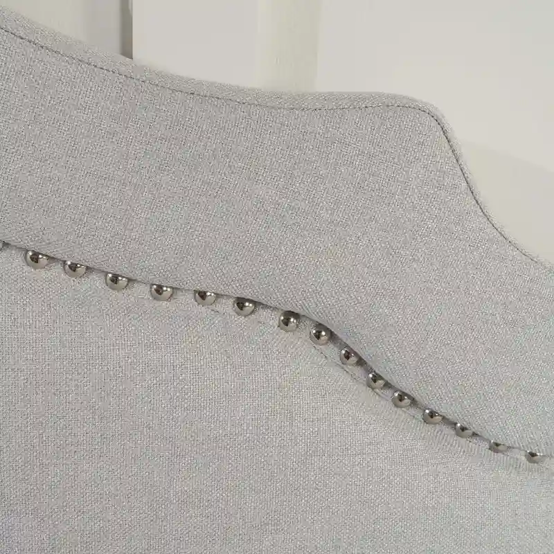 62 Queen Headboard with Nailhead Trim by Christopher Knight Home