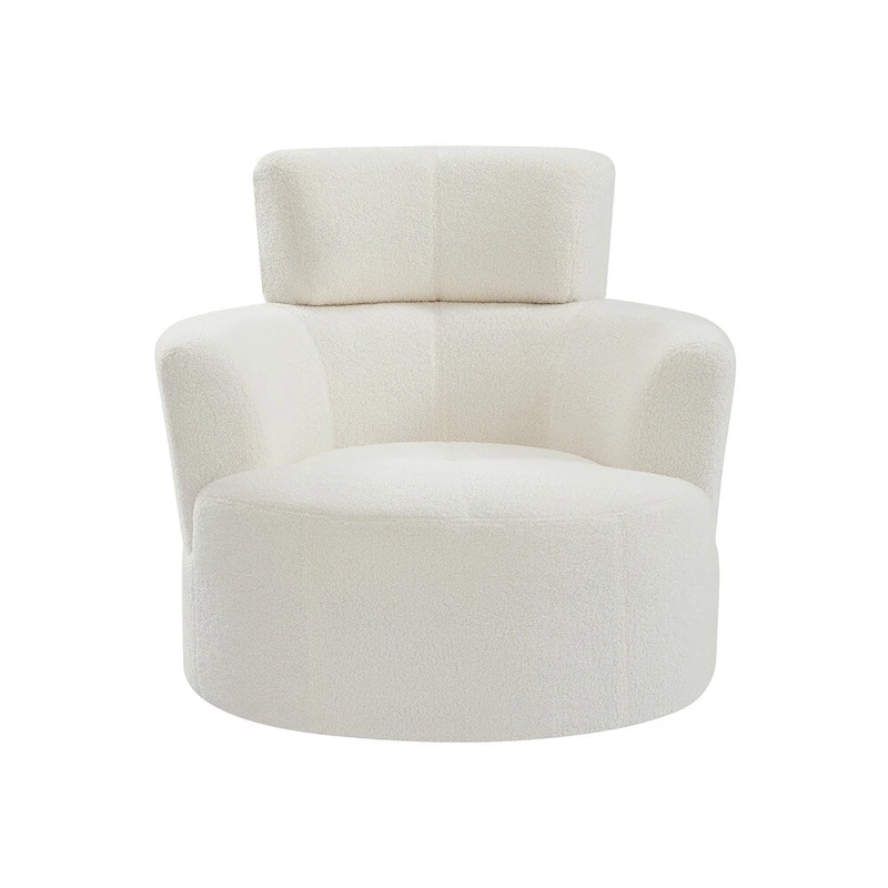360Swivel Chair Upholstered Accent Barrel Chair