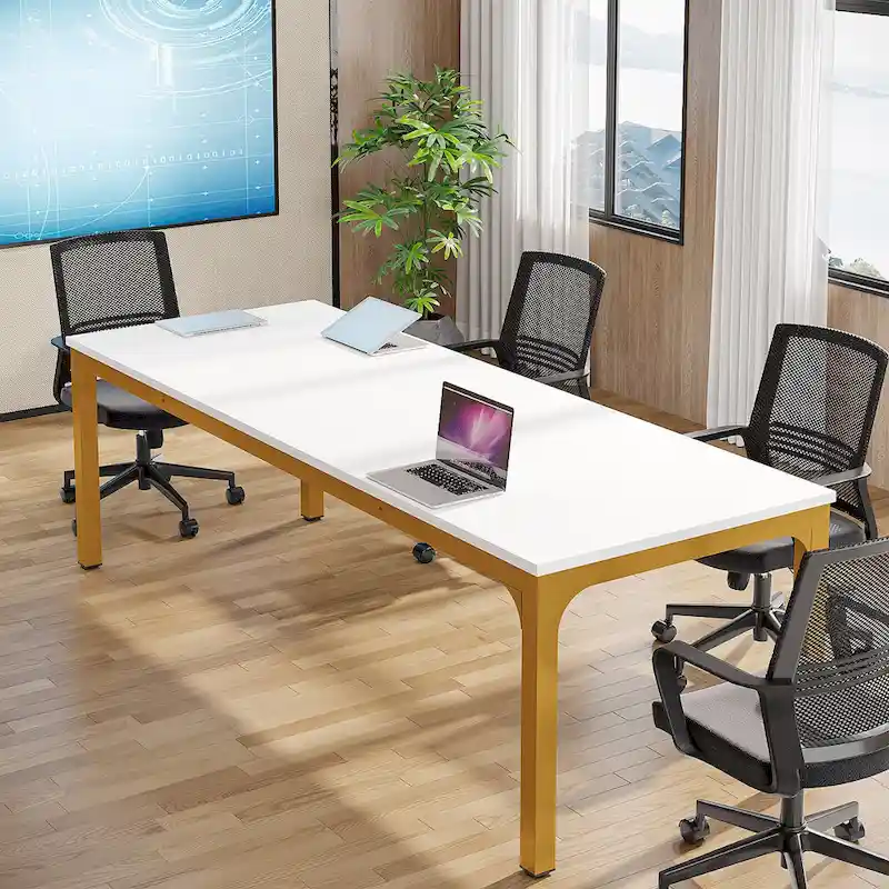 6.5FT Rectangle Conference Meeting Seminar Business Table
