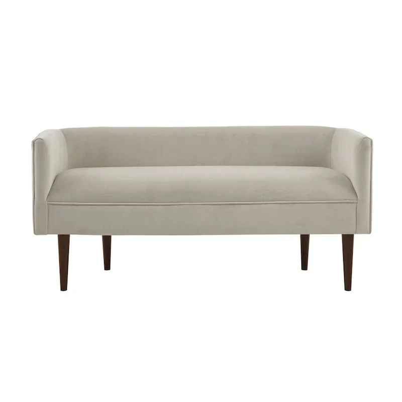 Madison Park Lovisa Cream Accent Bench