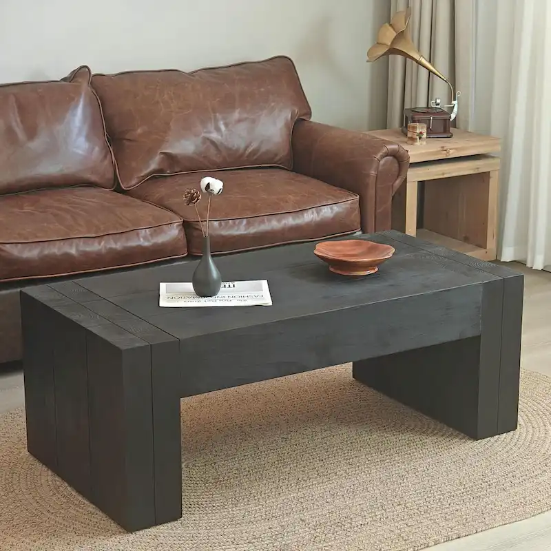 Modern Versatile Solid Wood Coffee Tablee - Perfect for Living Room