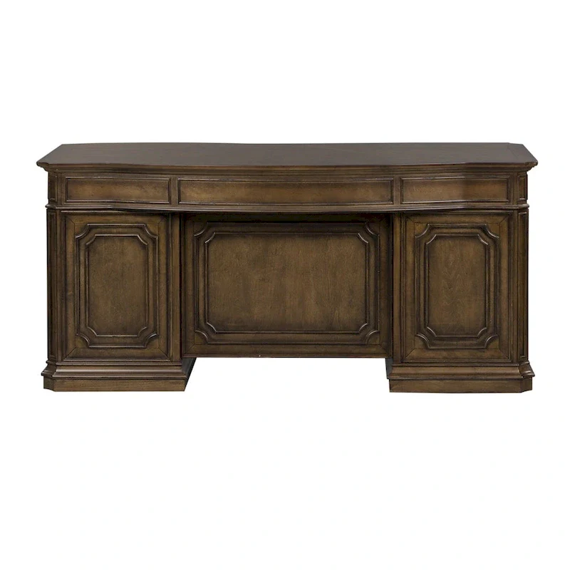Antique Toffee Jr Executive Desk