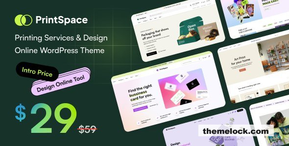 PrintSpace v1.4.7 - Printing Services & Design Online WooCommerce WordPress theme