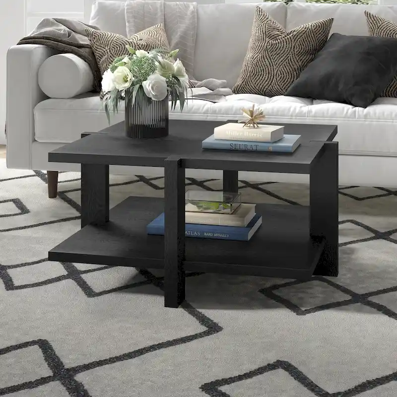 Ingrid 34.66  Wide Square Coffee Table