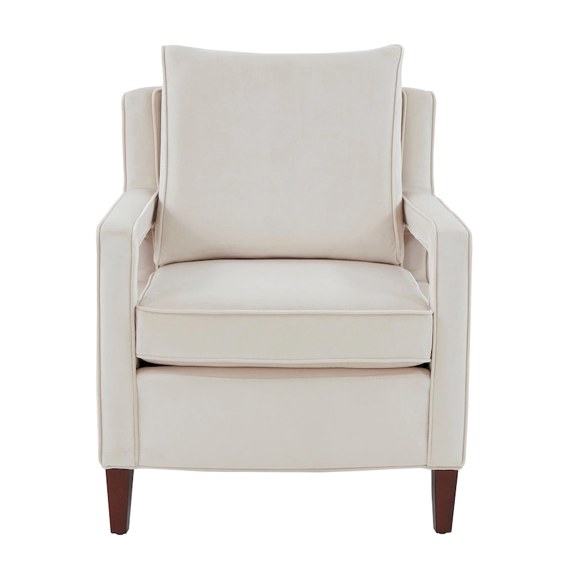 Velvet Accent Arm Chair