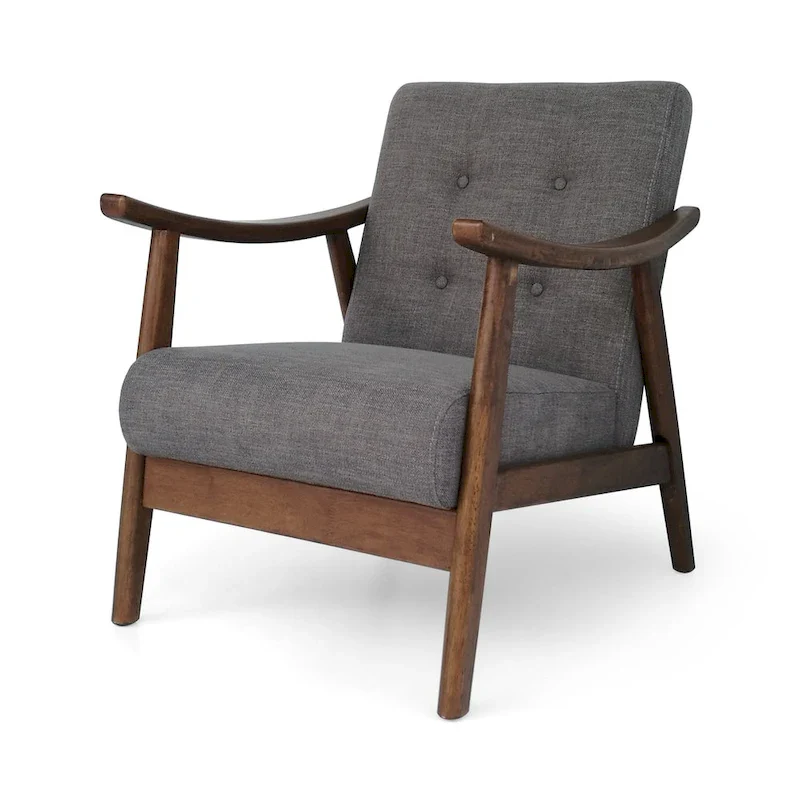 Chabani Mid-Century Modern Accent Chair by Christopher Knight Home