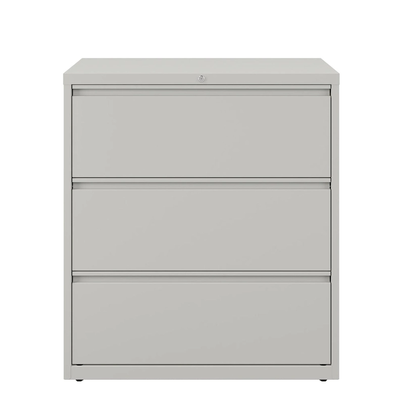 Hirsh 36 in Wide, 3 Drawer, HL8000 Series, Classic Blue