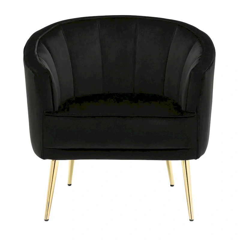 Modern Velvet Accent Chair