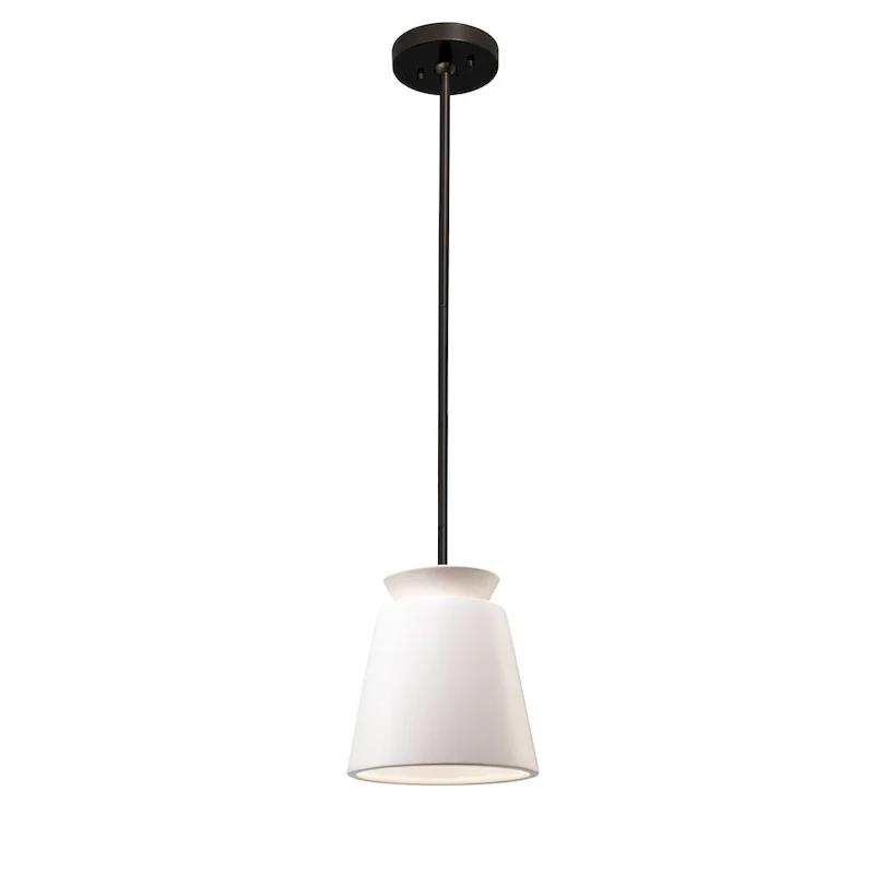 Justice Design Group Small Trapezoid Pendant - Rigid Stem