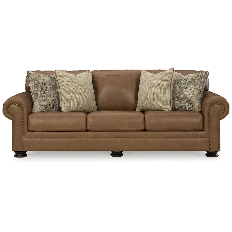 Signature Design by Ashley Carianna Caramel Queen Sofa Sleeper - 101 W x 40 D x 40 H