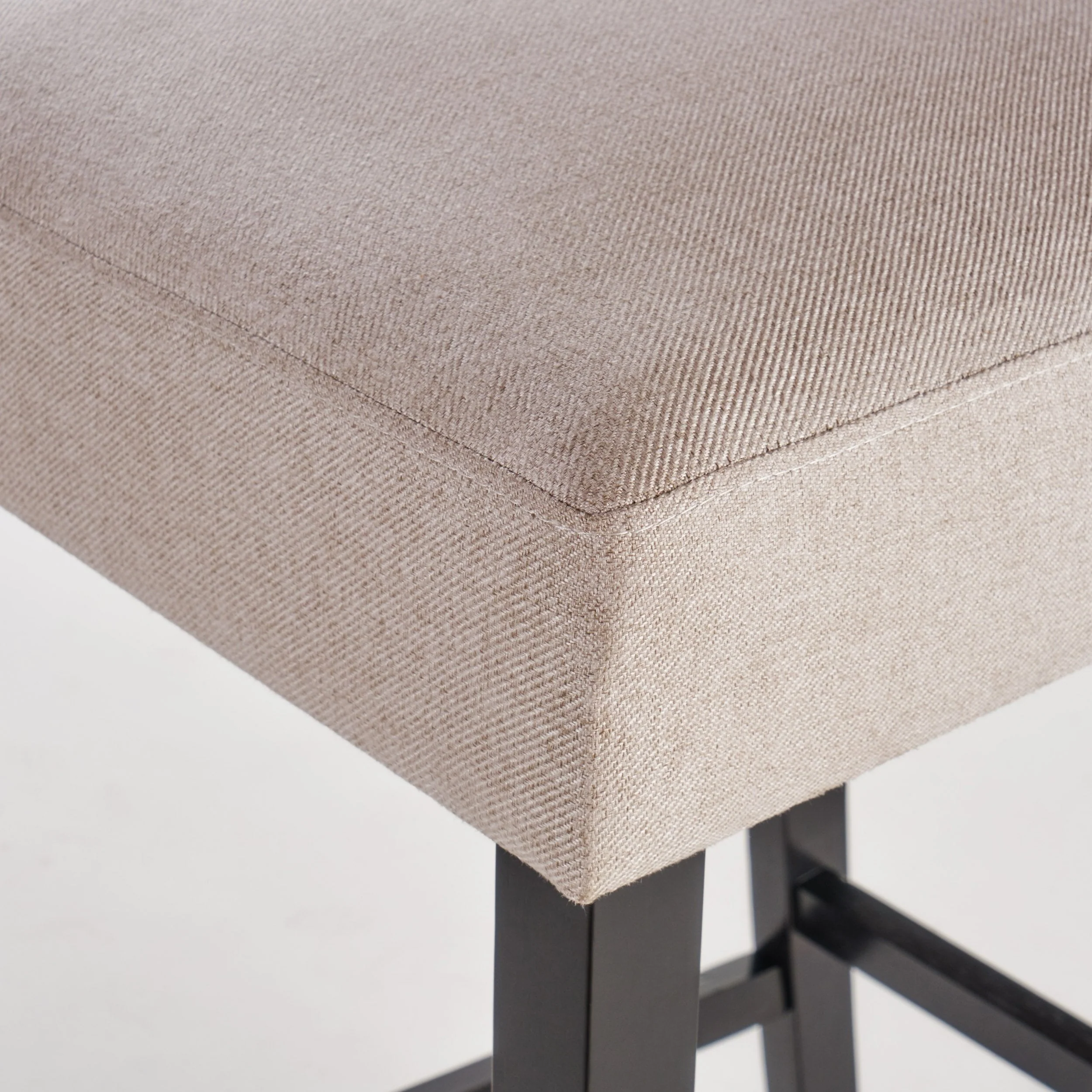 Wheat Fabric Barstools, Set of 2 - NH138203