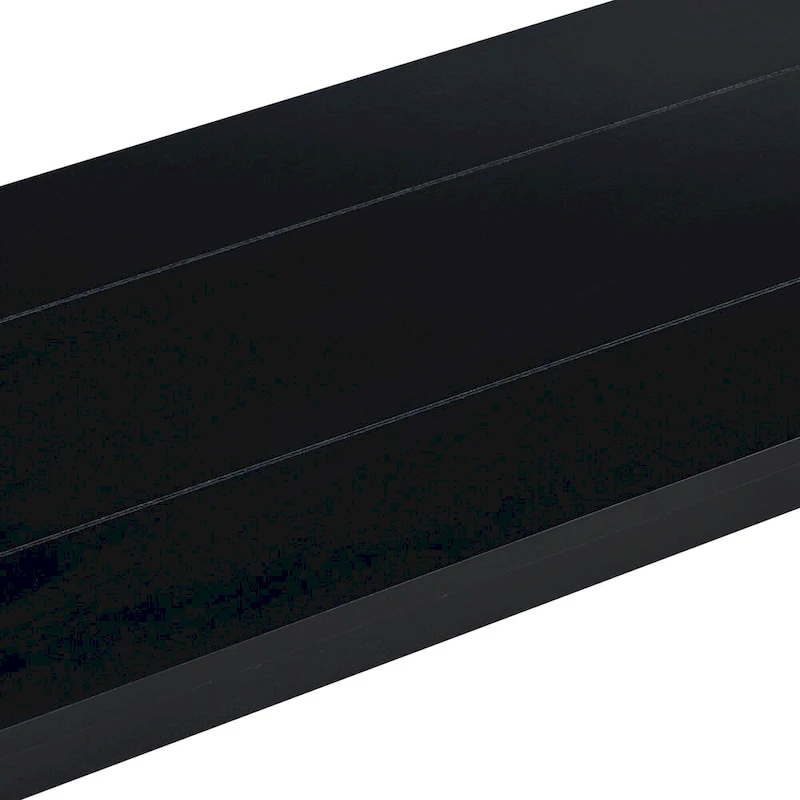 Narrow Long Entryway Console Table Side Table with Bottom Shelf