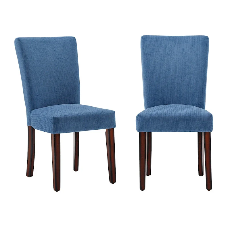 Dinant Chenille Parsons Dining Chairs (Set of 2) - Dining Chair