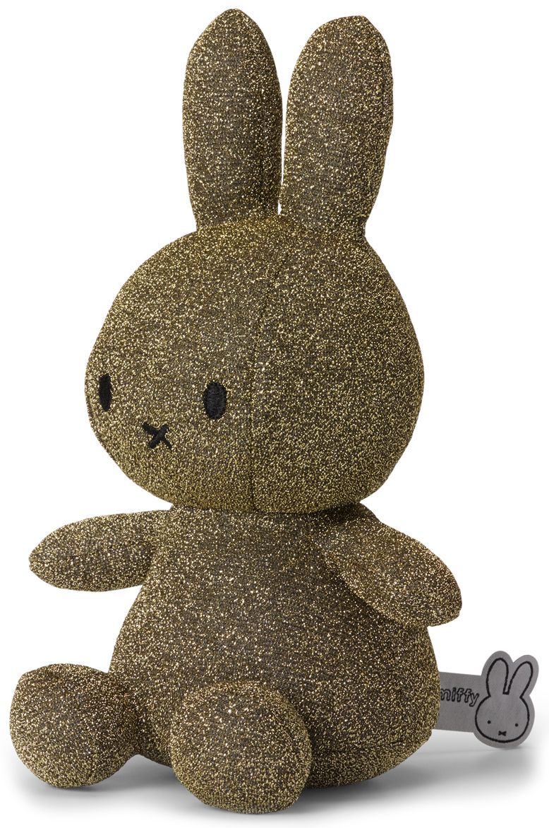 Miffy & Friends Miffy Sparkle Gold 23cm