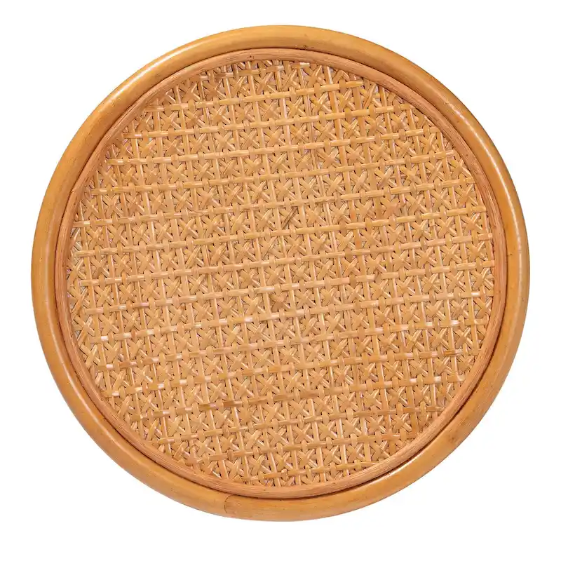 Eldon Bohemian Rattan End Table