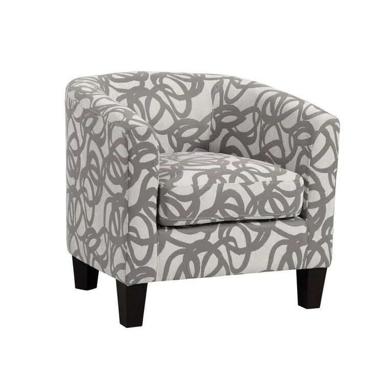 Grafton Home Enzo Upholstered Accent Barrel Chair