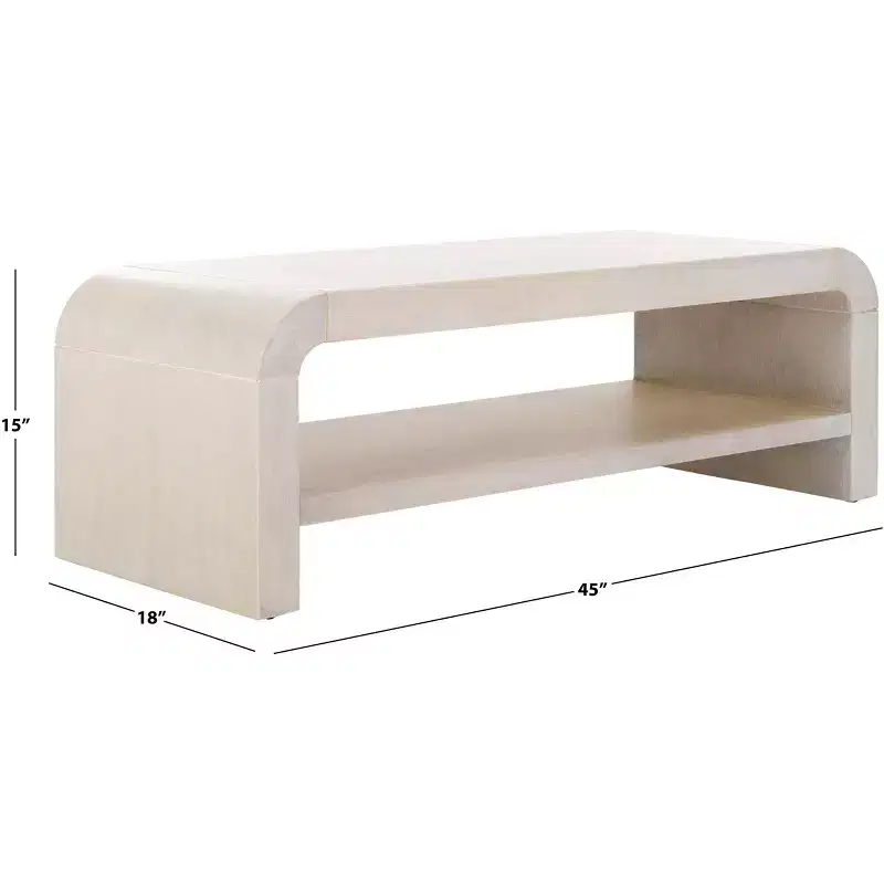 Avivan 1 Shelf Coffee Table - CNS6608 - Safavieh