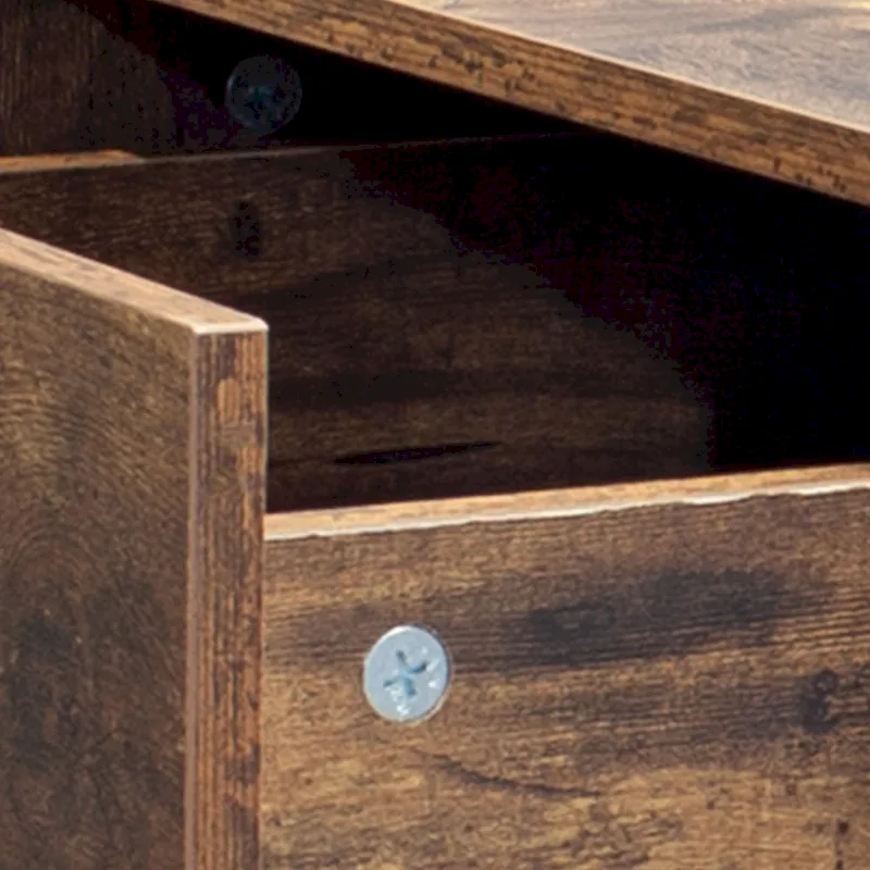 Industrial-style Nightstand (Set of 2)