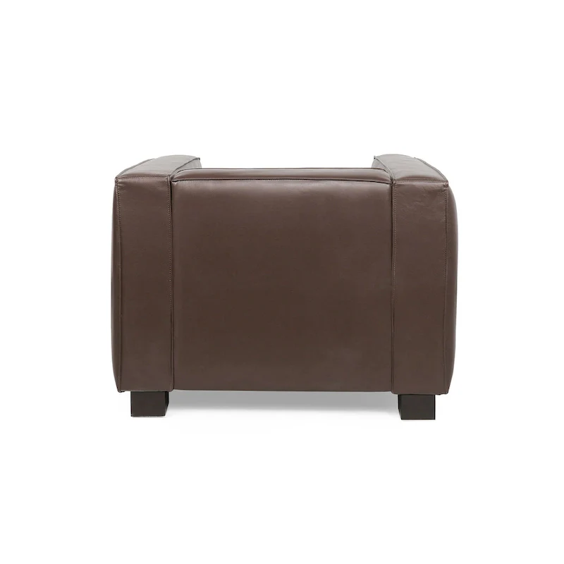 Goyette Faux Leather Club Chair