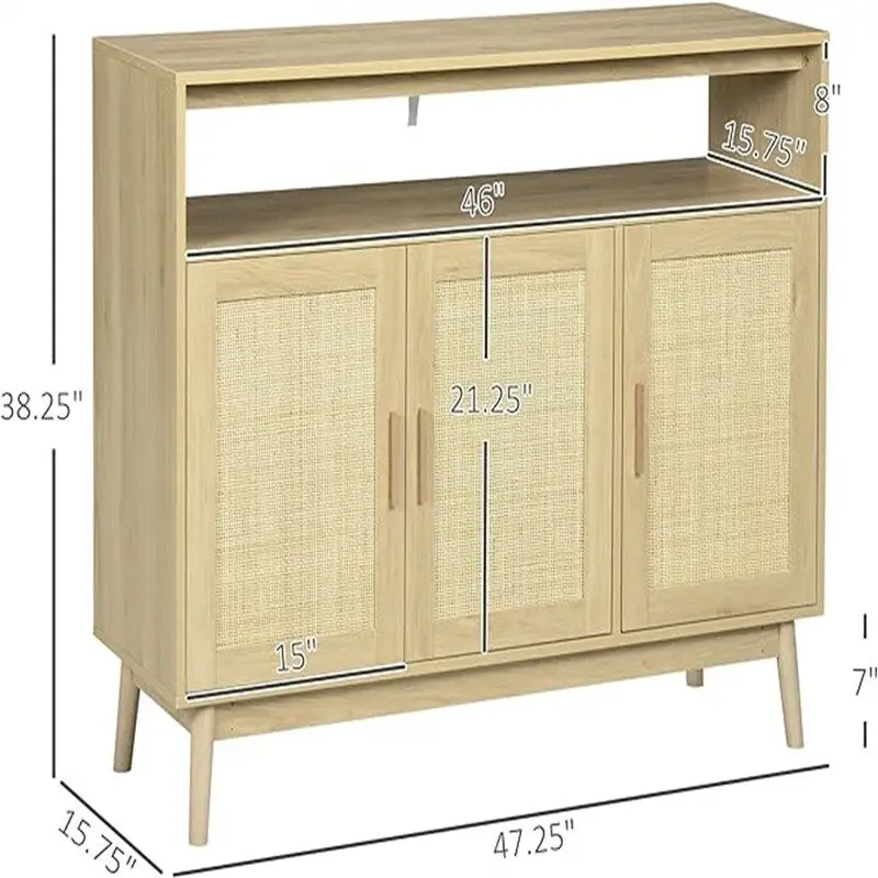 Buffet Cabinet - 15.75D x 47.25W x 38.25H