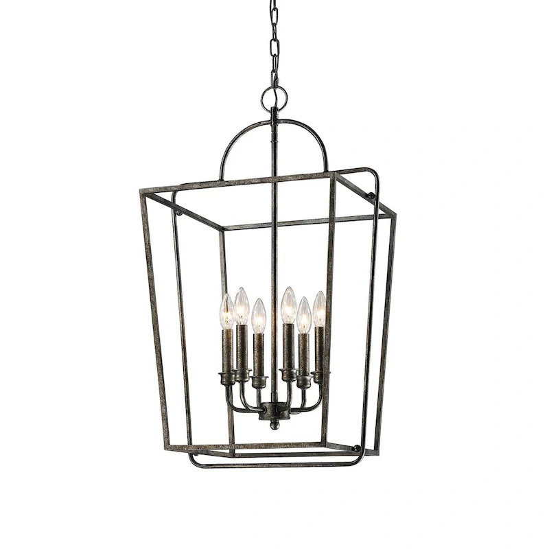 Metal 6 Light Pendant light