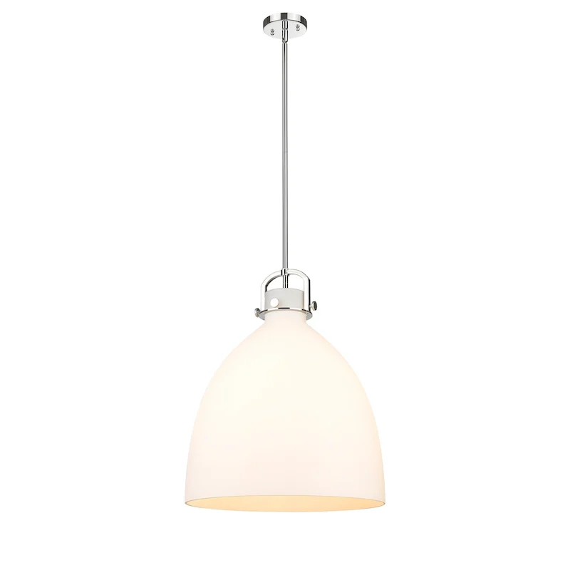 Innovations Lighting Newton Bell - 1 Light 18  Stem Hung Pendant
