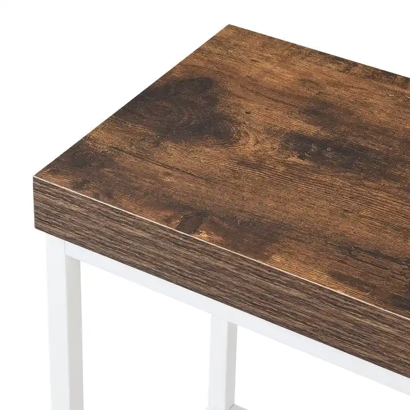 Kitchen Island Set with Drop Leaf and 2 Seatings