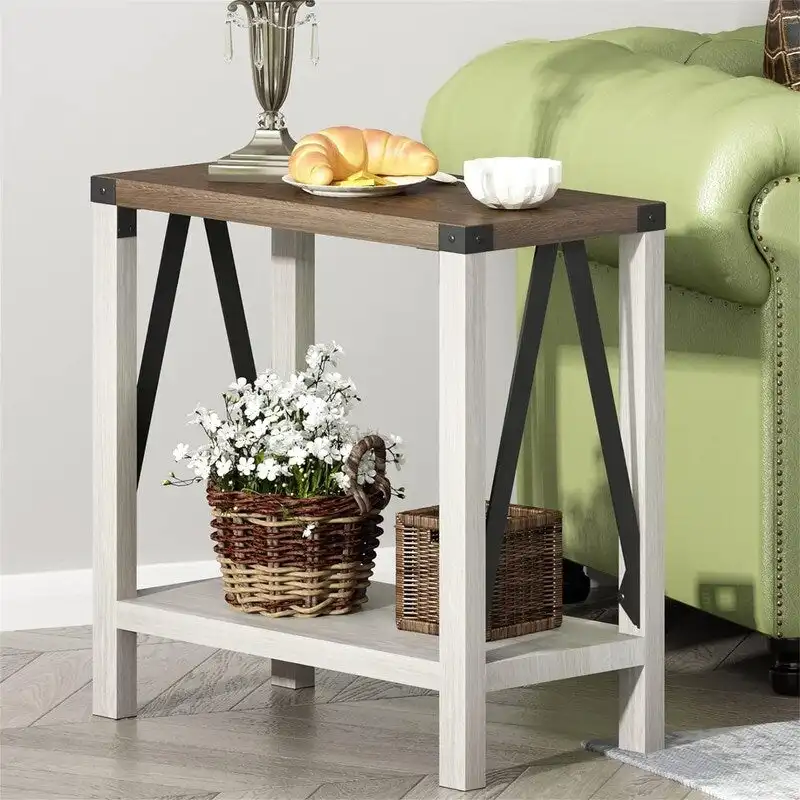 End Table for Small Spaces - 11.81D x 23.62W x 22.44H