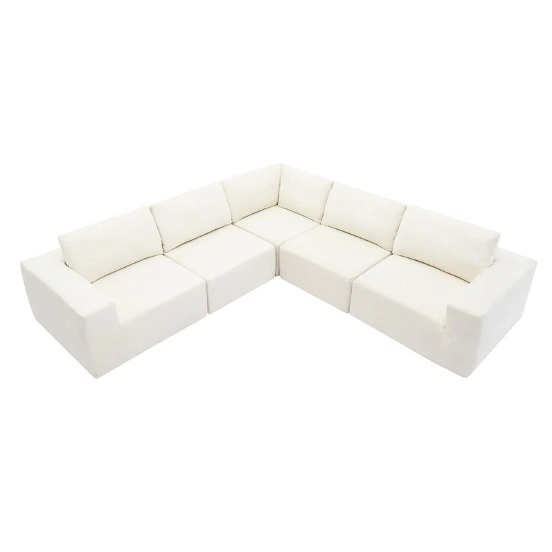 Modular L Shaped Sectional Sofa