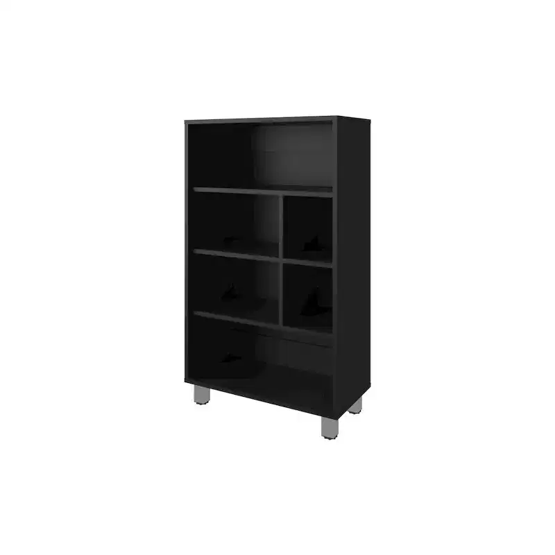 FM Furniture,Charco Bookcase in Melamine with Six Shelves