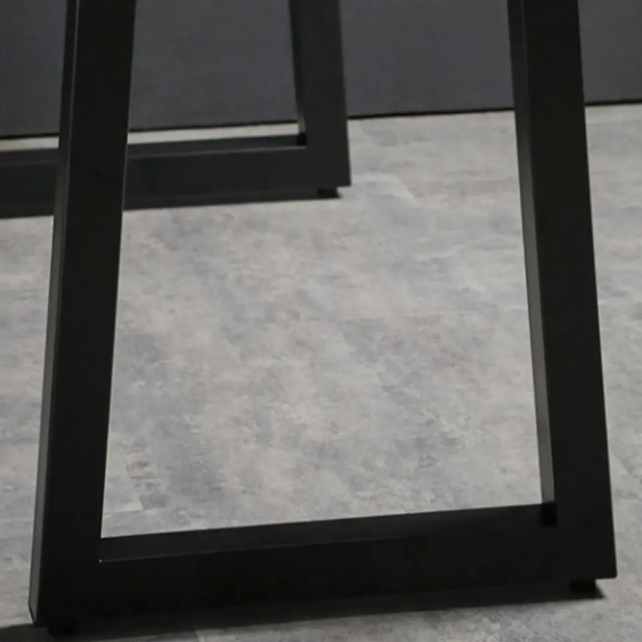 Industrial Brown Wood and Iron Structure Bar Tables