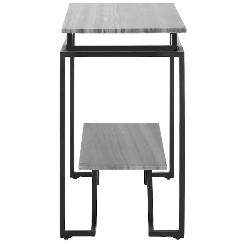 SAFAVIEH Malvina Single Shelf Rectangle Accent Table - 24 L x 14 D x 24 H - 24Wx14Dx24H