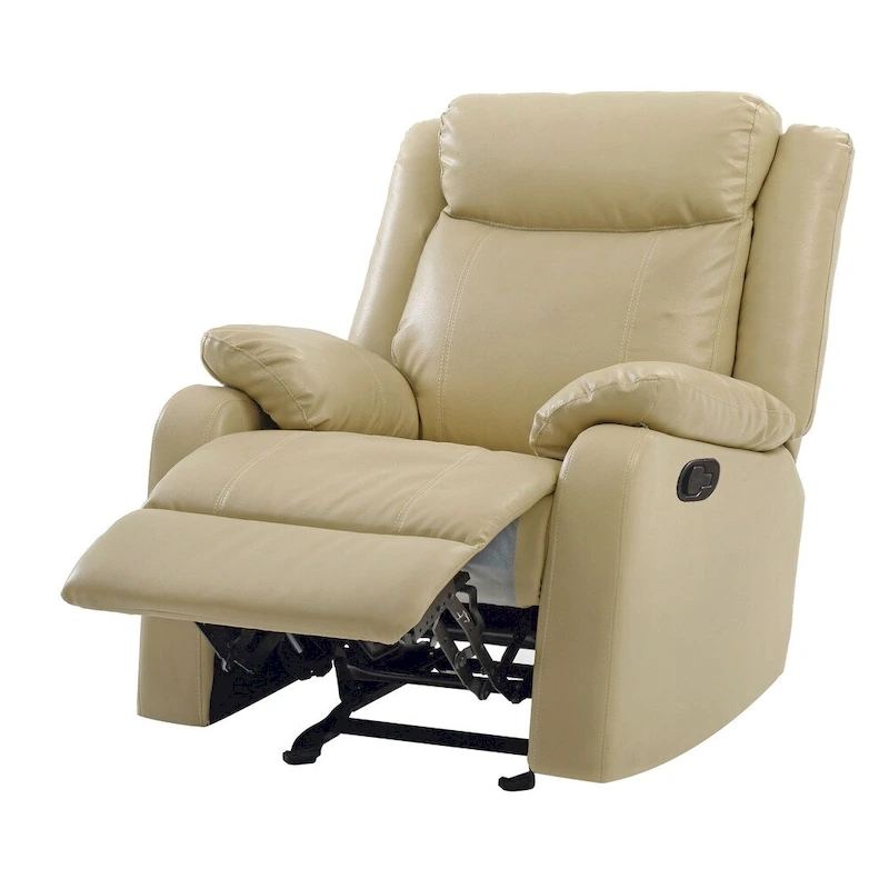 Copper Grove Zug Faux Leather Rocking Recliner