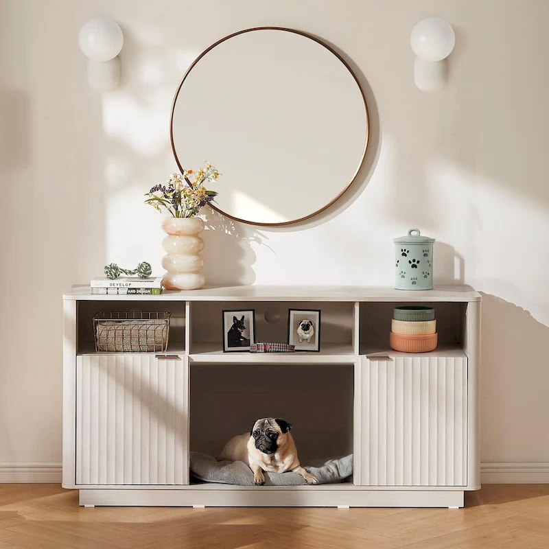 Mopio Brooklyn 59 Electric Fireplace TV Stand