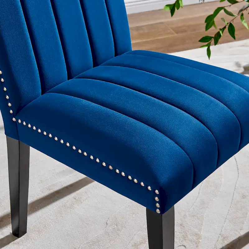 Velvet Dining Side Chairs - Set of 2